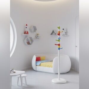 Vintage IKEA Krokig modular coat rack design by Annie Huldén & Sanna Dahlman 90s